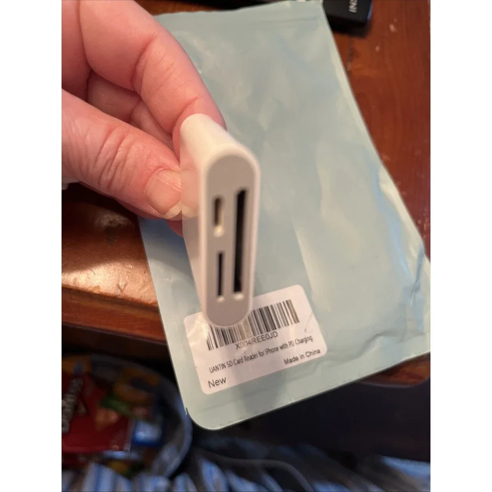 Lightning SD Card Reader Camera Reader for Iphone Ipad, Memory